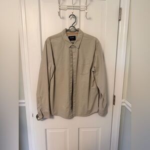 Men’s DUER Performance Oxford Button Down Shirt - Sand